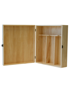 Caja Baúl para 3 botellas