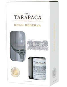 Caja Gran Reserva Tarapacá Cabernet Sauvignon + Copa Viña Tarapacá